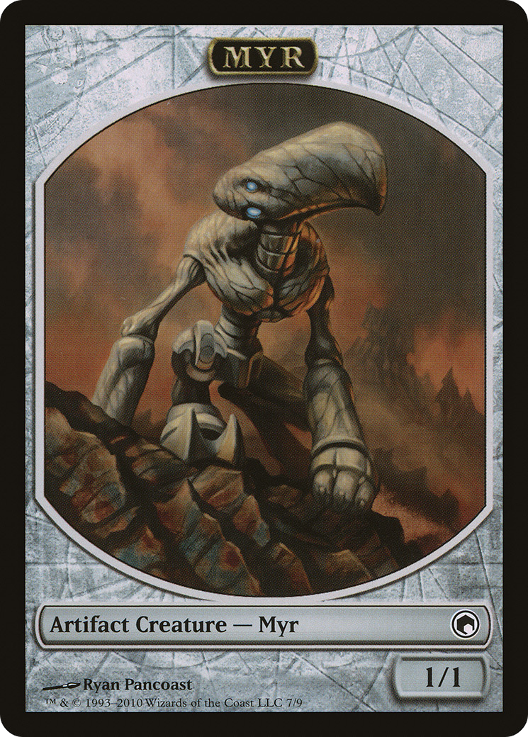 Myr Token (SOM-007) [Tokens] Scars of Mirrodin Tokens MTG Single Wizards of the Coast