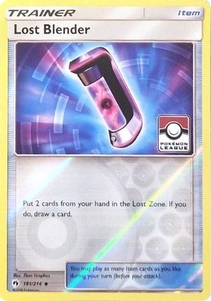 Lost Blender 181/214 (Pokemon League) Reverse Holofoil [Promos: League & Championship Cards] Pokemon Single Pokémon
