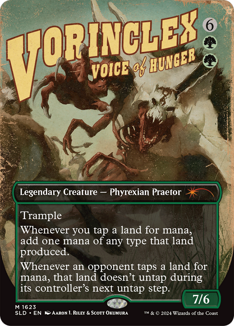 Vorinclex, Voice of Hunger (SLD-1623) [Secret Lair] Drop (Borderless) MTG Single Wizards of the Coast
