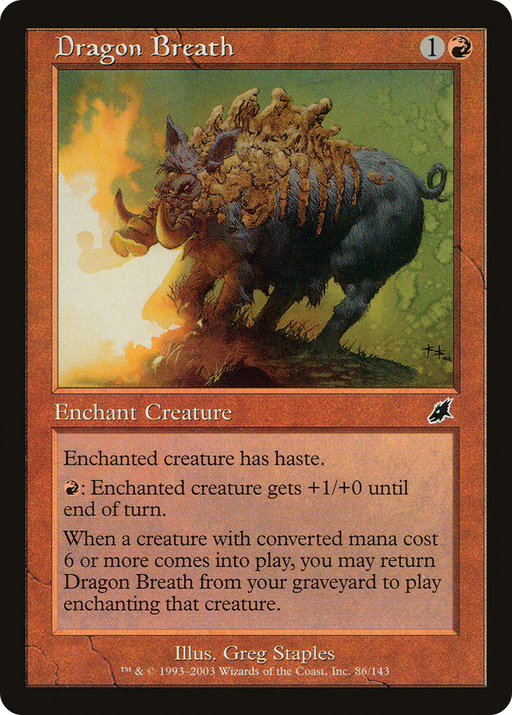 Dragon Breath (SCG-086) [Scourge] MTG Single Wizards of the Coast