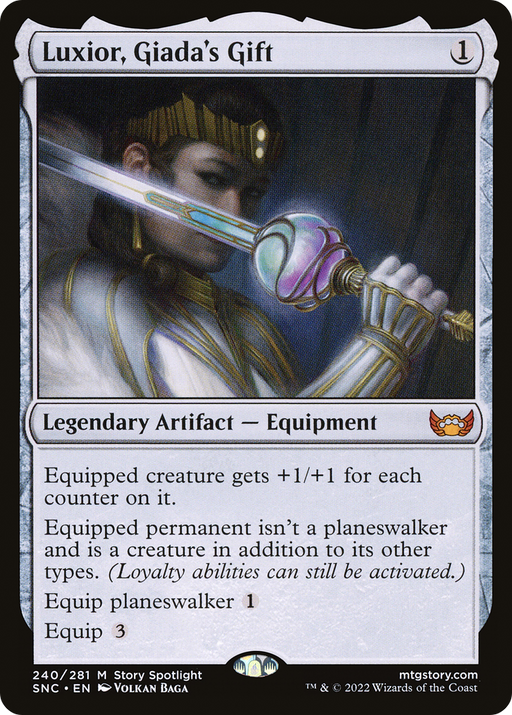 Luxior, Giada's Gift (SNC-240) [Streets of New Capenna] MTG Single Wizards of the Coast