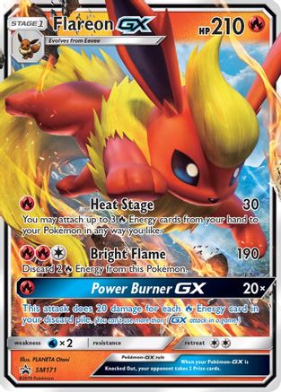 Flareon GX - SM171 (SM171/248) Holofoil [SM: Black Star Promos] Pokemon Single Pokémon