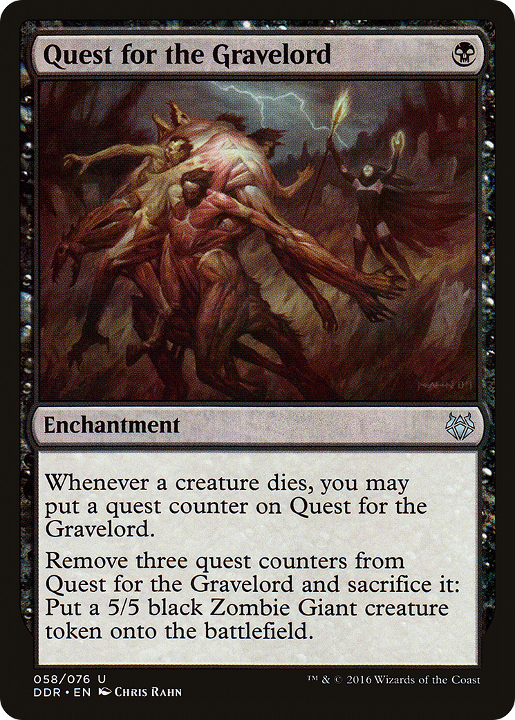 Quest for the Gravelord (DDR-058) [Misc] Duel Decks: Nissa vs. Ob Nixilis MTG Single Wizards of the Coast