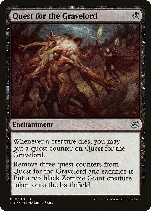 Quest for the Gravelord (DDR-058) [Misc] Duel Decks: Nissa vs. Ob Nixilis MTG Single Wizards of the Coast