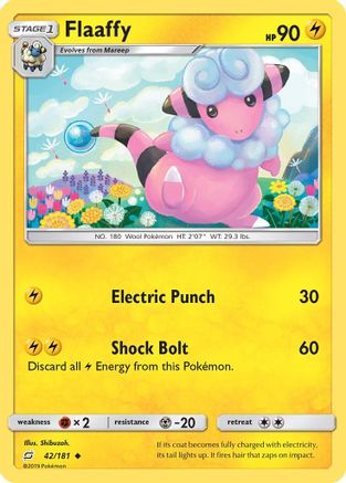 Flaaffy (42/181) [SM: Team Up] Pokemon Single Pokémon