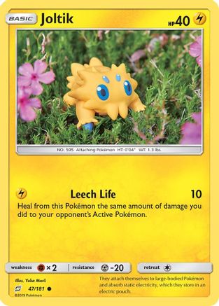Joltik (47/181) Reverse Holofoil [SM: Team Up] Pokemon Single Pokémon