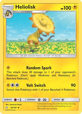 Heliolisk (/181) [SM: Team Up] Pokemon Single Pokémon