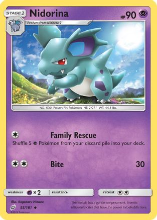 Nidorina (/181) [SM: Team Up] Pokemon Single Pokémon