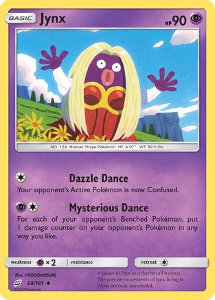 Jynx (/181) Reverse Holofoil [SM: Team Up] Pokemon Single Pokémon