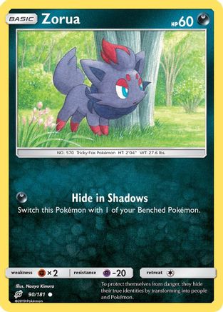 Zorua (90/181) [SM: Team Up] Pokemon Single Pokémon