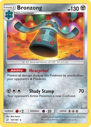 Bronzong (/181) [SM: Team Up] Pokemon Single Pokémon