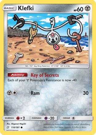Klefki 110/181 [SM: Team Up] Pokemon Single Pokémon