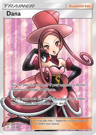 Dana (Full Art) (/181) Holofoil [SM: Team Up] Pokemon Single Pokémon