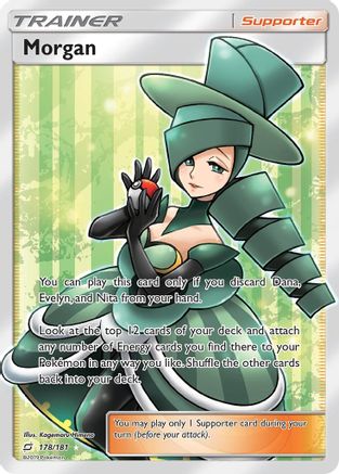 Morgan (Full Art) (/181) Holofoil [SM: Team Up] Pokemon Single Pokémon
