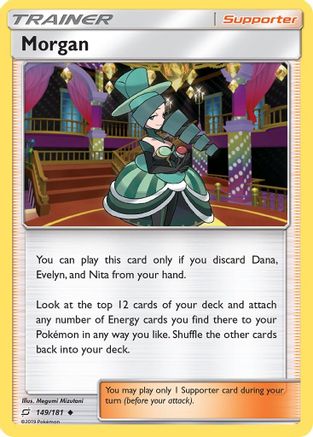 Morgan (149/181) [SM: Team Up] Pokemon Single Pokémon