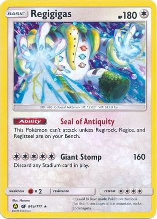 Regigigas - 84a/111 (84a/111) Holofoil [Promos: Alternate Art Promos] Pokemon Single Pokémon