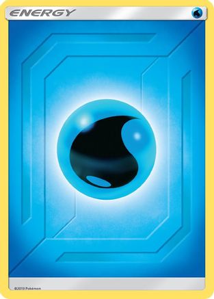 Water Energy (2019 Unnumbered) () Reverse Holofoil [SM: Team Up] Pokemon Single Pokémon