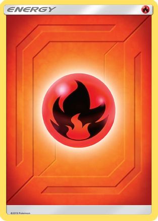 Fire Energy (2019 Unnumbered) () [SM: Team Up] Pokemon Single Pokémon