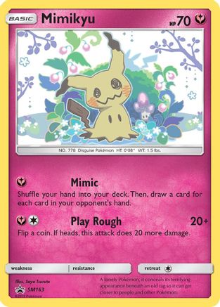Mimikyu - SM163 (SM163/248) Holofoil [SM: Black Star Promos] Pokemon Single Pokémon