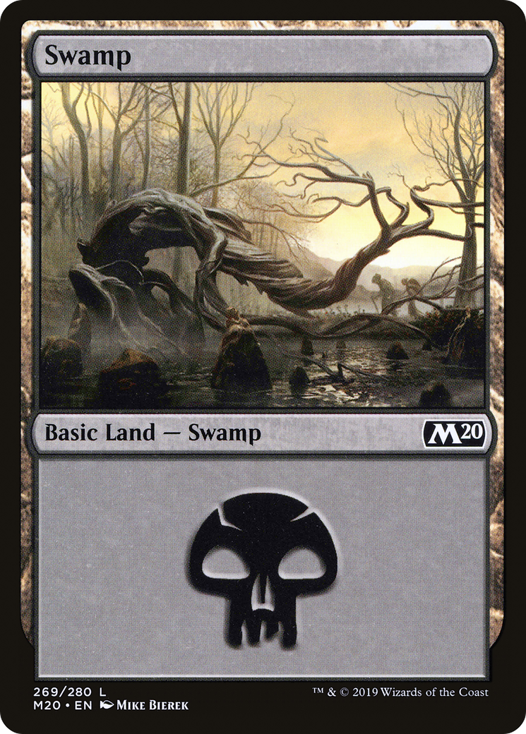 Swamp (M20-269) [Core Set 2020] MTG Single Wizards of the Coast