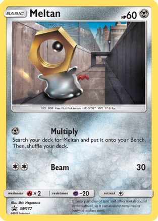 Meltan - SM177 (/248) Holofoil [SM: Black Star Promos] Pokemon Single Pokémon