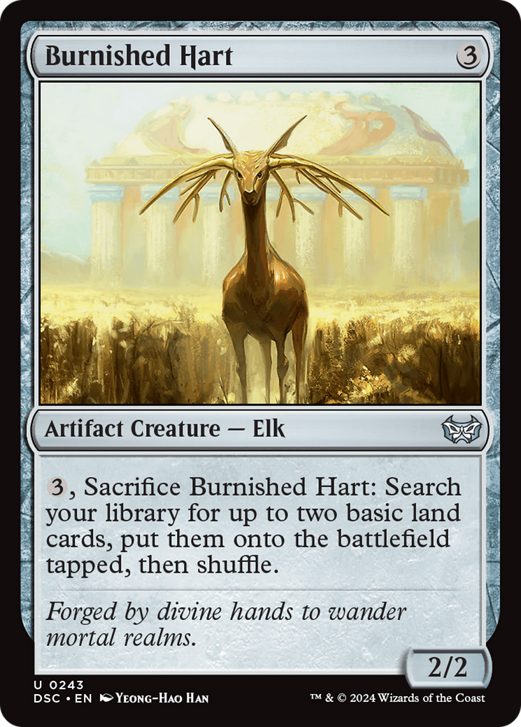 Burnished Hart (DSC-243) [Duskmourn: House of Horror Commander] MTG Single Wizards of the Coast
