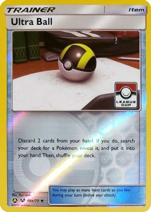 Ultra Ball - 68a/73 (League Cup) (68a/73) Reverse Holofoil [Promos: League & Championship Cards] Pokemon Single Pokémon
