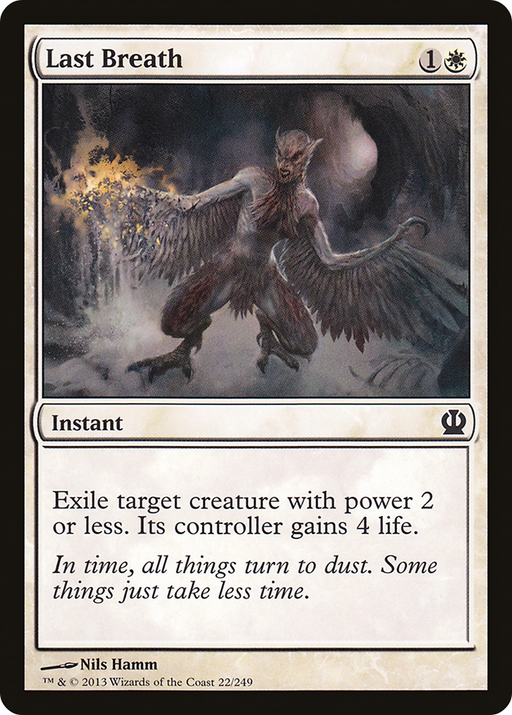 Last Breath (THS-022) [Theros] MTG Single Wizards of the Coast