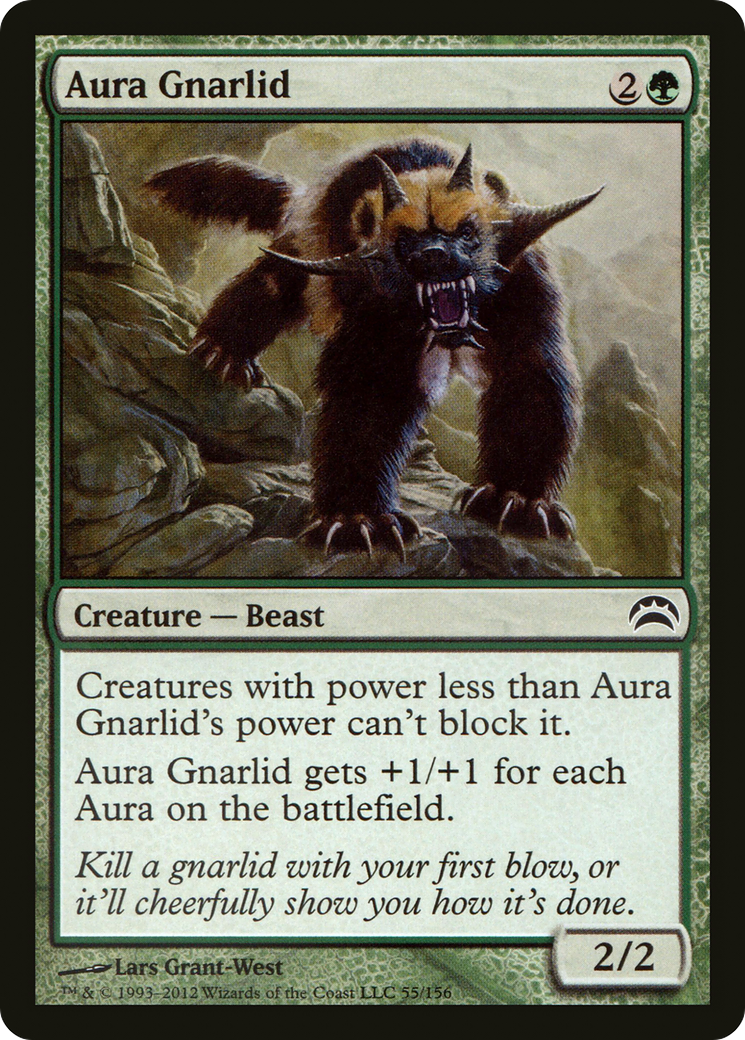Aura Gnarlid (PC2-055) [Misc] Planechase 2012 Foil MTG Single Wizards of the Coast