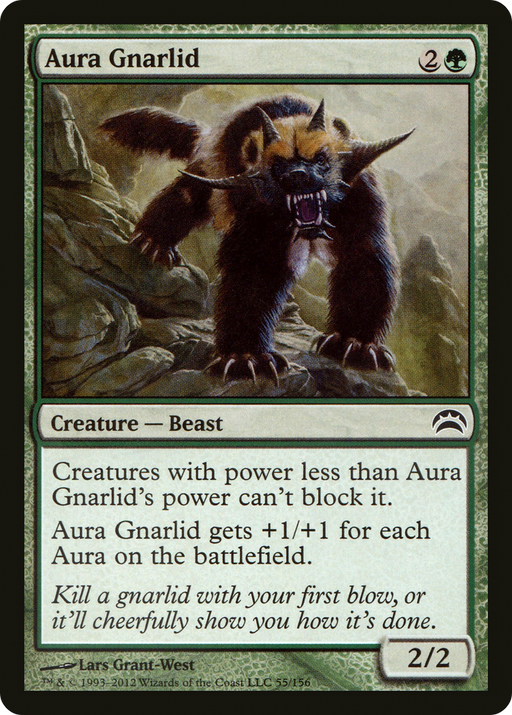 Aura Gnarlid (PC2-055) [Misc] Planechase 2012 MTG Single Wizards of the Coast
