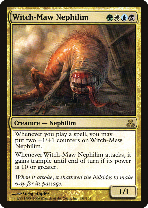 Witch-Maw Nephilim (GPT-138) [Guildpact] MTG Single Wizards of the Coast