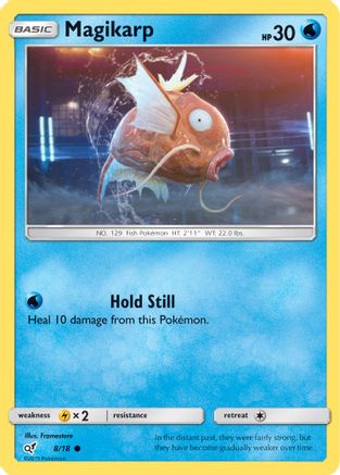Magikarp (Holo Common) (8/18) - [SM: Detective Pikachu] Holofoil Pokemon Single Pokémon