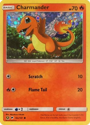Charmander - 18a/147 (General Mills Promo) (18a) Holofoil [Misc: Cards & Products] Pokemon Single Pokémon