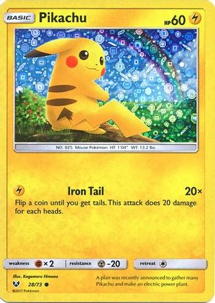 Pikachu - 28/73 (General Mills) Holofoil [Misc: Cards & Products] Pokemon Single Pokémon