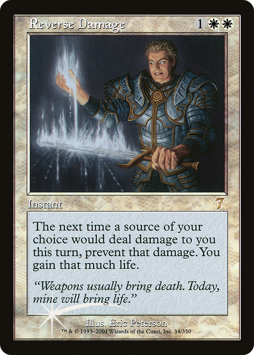 Reverse Damage (7ED-034) [7th Edition] MTG Single Wizards of the Coast