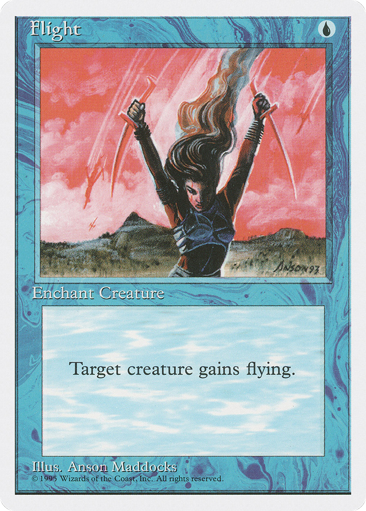 Flight (4ED-072) [Fourth Edition] MTG Single Wizards of the Coast