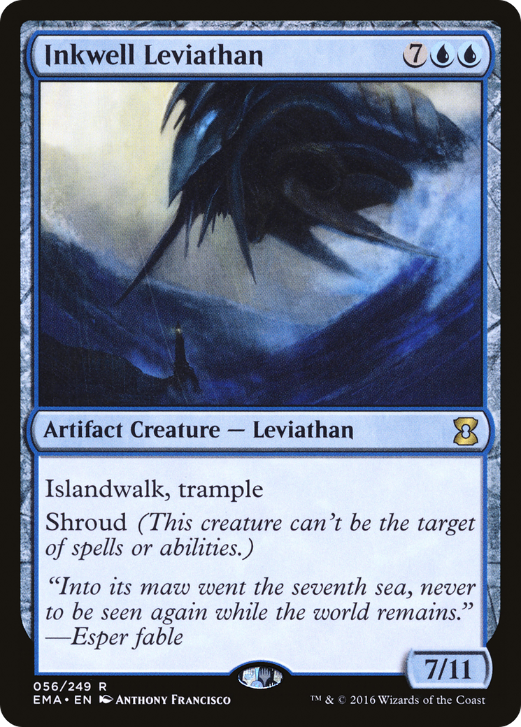 Inkwell Leviathan (EMA-056) [Eternal Masters] Foil MTG Single Wizards of the Coast