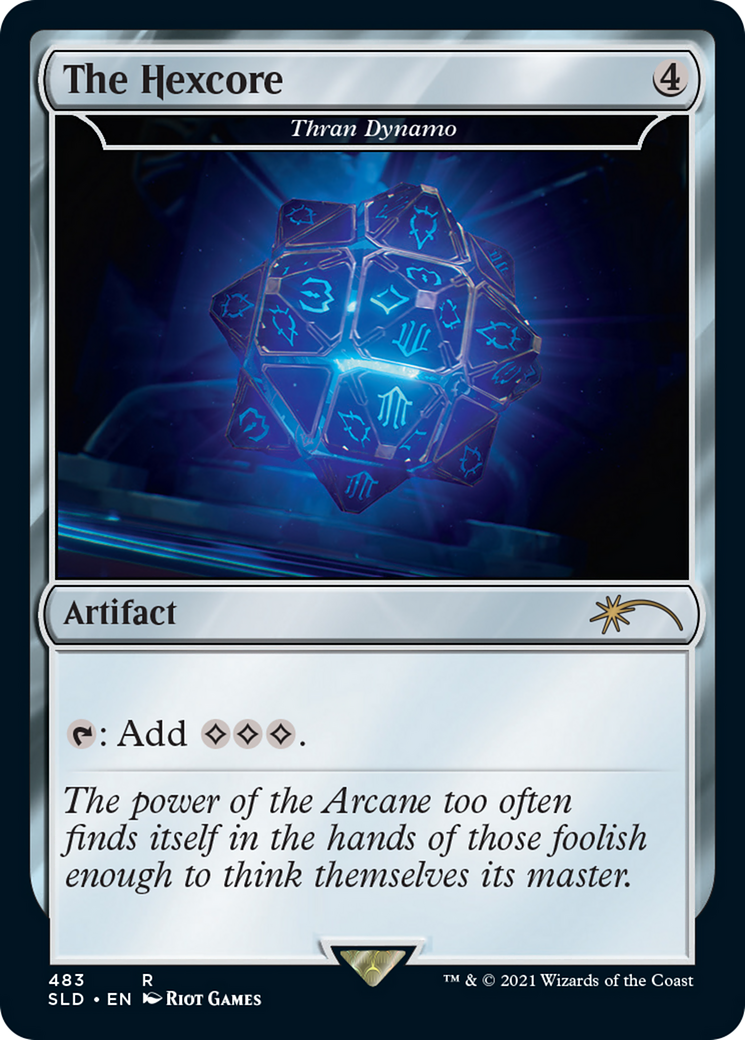 The Hexcore - Thran Dynamo (SLD-483) [Secret Lair] Drop MTG Single Wizards of the Coast