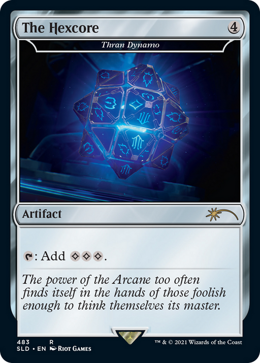 The Hexcore - Thran Dynamo (SLD-483) [Secret Lair] Drop MTG Single Wizards of the Coast