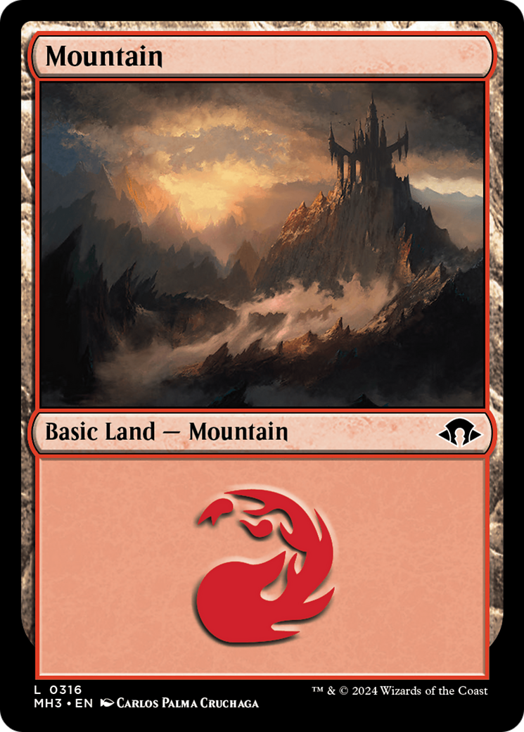 Mountain (0316) (MH3-316) [Modern Horizons 3] MTG Single Modern Horizons 3