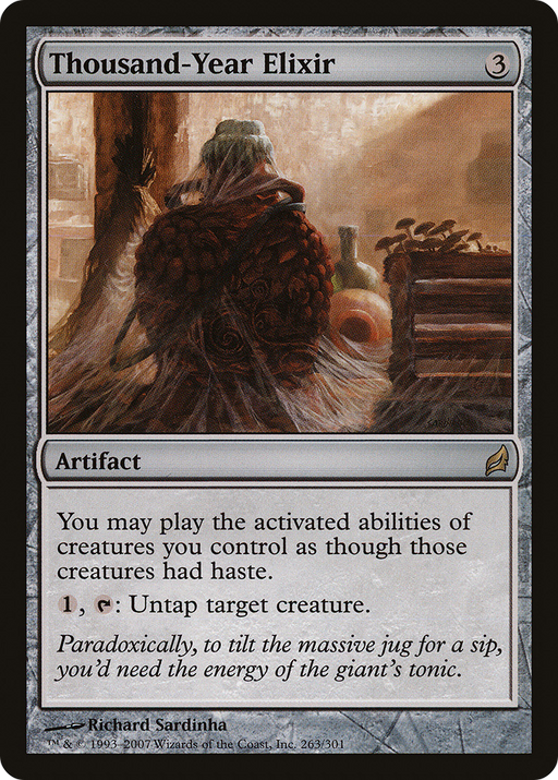 Thousand-Year Elixir (LRW-263) [Lorwyn] Foil MTG Single Wizards of the Coast
