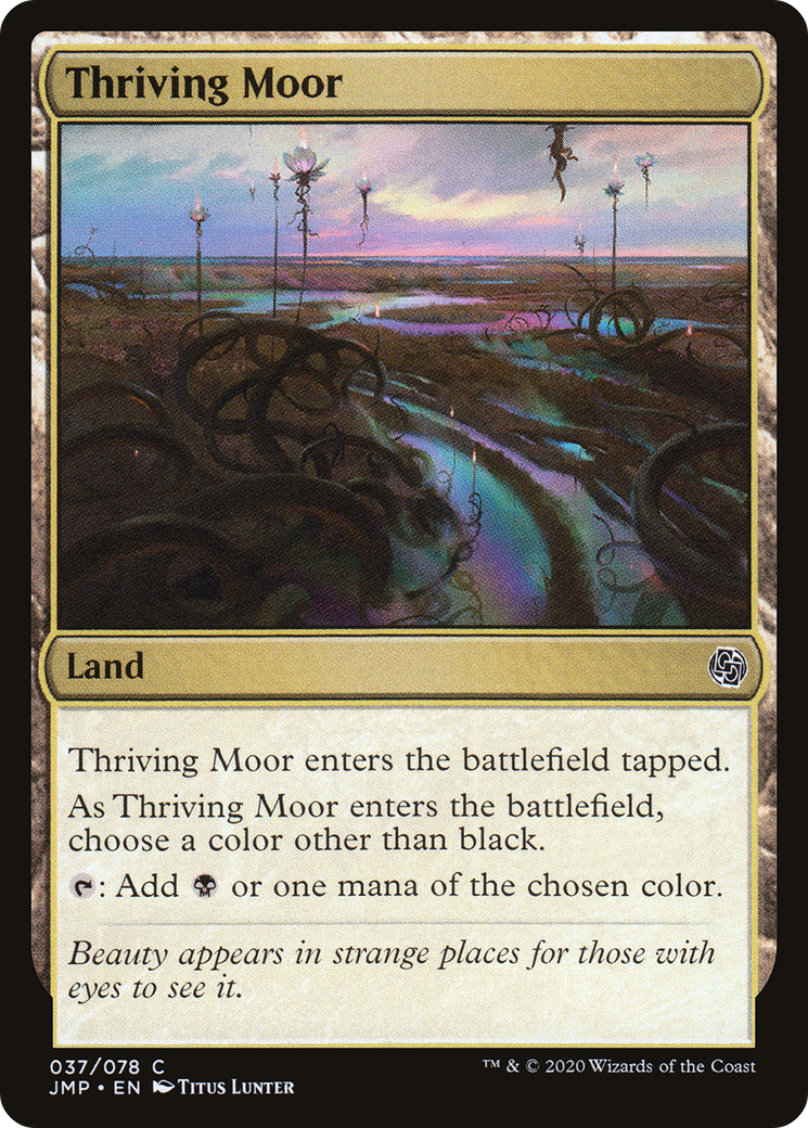 Thriving Moor (JMP-037) [Jumpstart] MTG Single Wizards of the Coast