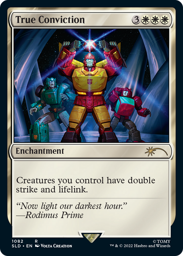 True Conviction (SLD-1082) [Secret Lair] Drop MTG Single Wizards of the Coast