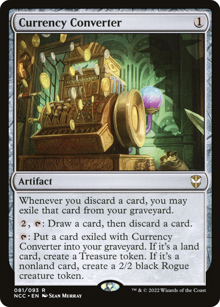 Currency Converter (NCC-081) [New Capenna Commander] MTG Single Wizards of the Coast