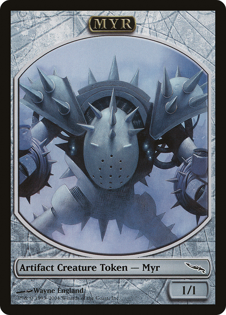 Myr Token (MRD) (MPRP-) [Misc] Magic Player Rewards 2004 MTG Single Wizards of the Coast