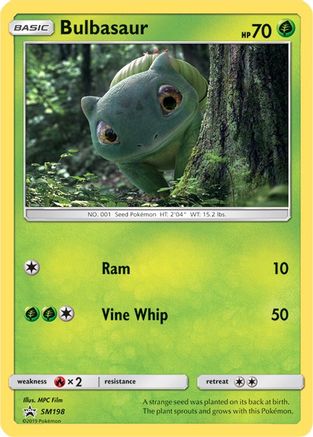 Bulbasaur - SM198 (In-Store Event Promo) (SM198) Holofoil [SM: Black Star Promos] Pokemon Single Pokémon