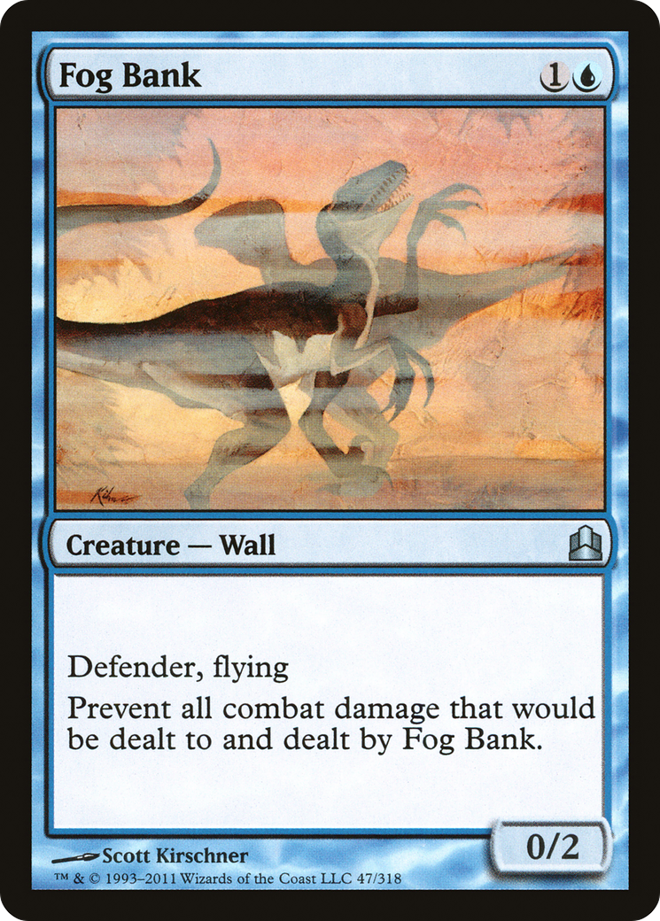 Fog Bank (CMD-047) [Commander 2011] MTG Single Wizards of the Coast