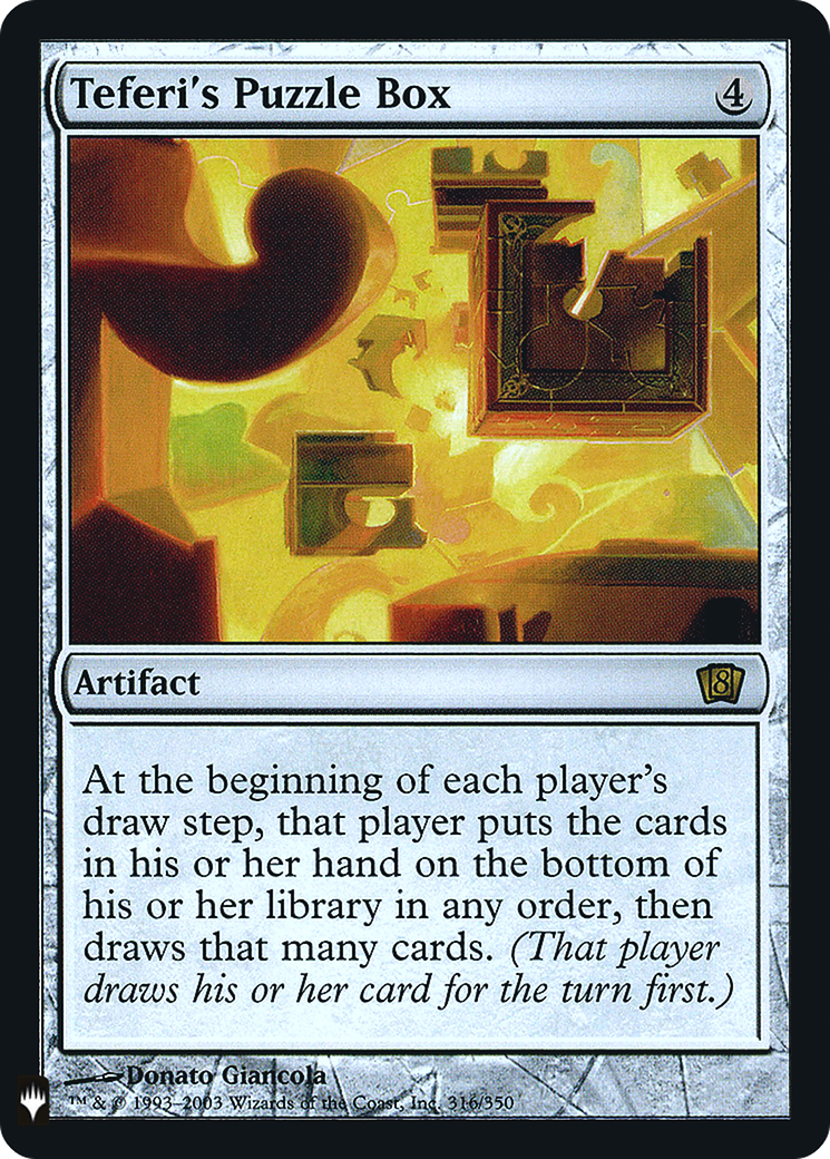 Teferi's Puzzle Box (LIST-316) [Mystery Booster] The List Foil MTG Single Wizards of the Coast