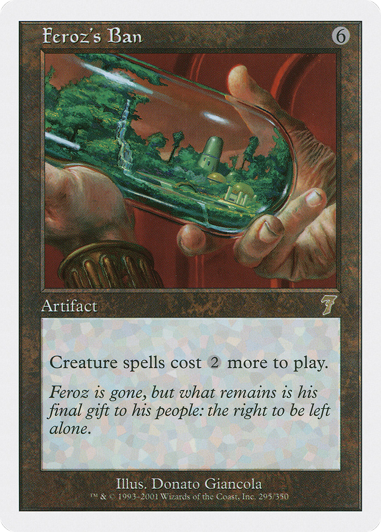 Feroz's Ban (7ED-295) [7th Edition] MTG Single Wizards of the Coast