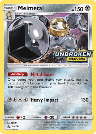 Melmetal - SM181 (Prerelease) (SM181/248) Holofoil [SM: Black Star Promos] Pokemon Single Pokémon